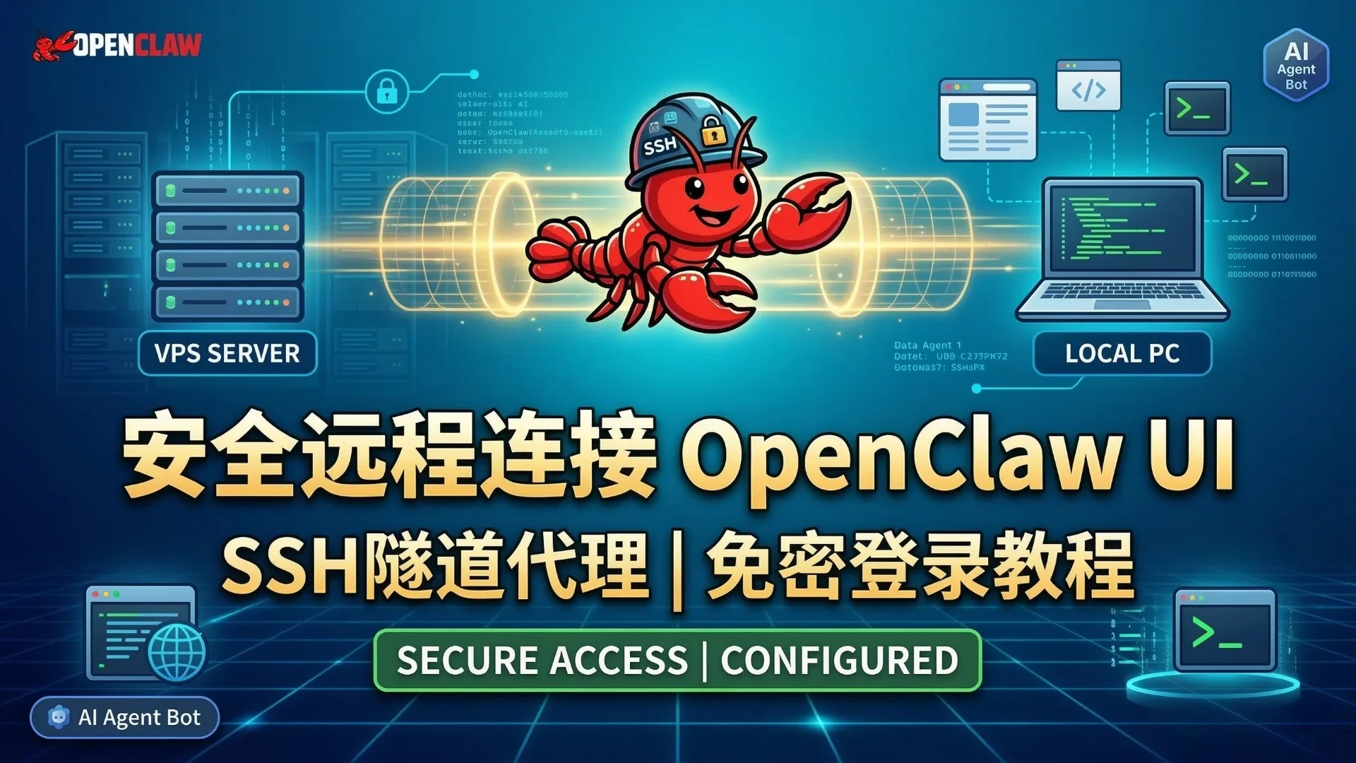 AI Agent - 4：OpenClaw 远程连接 Dashboard UI