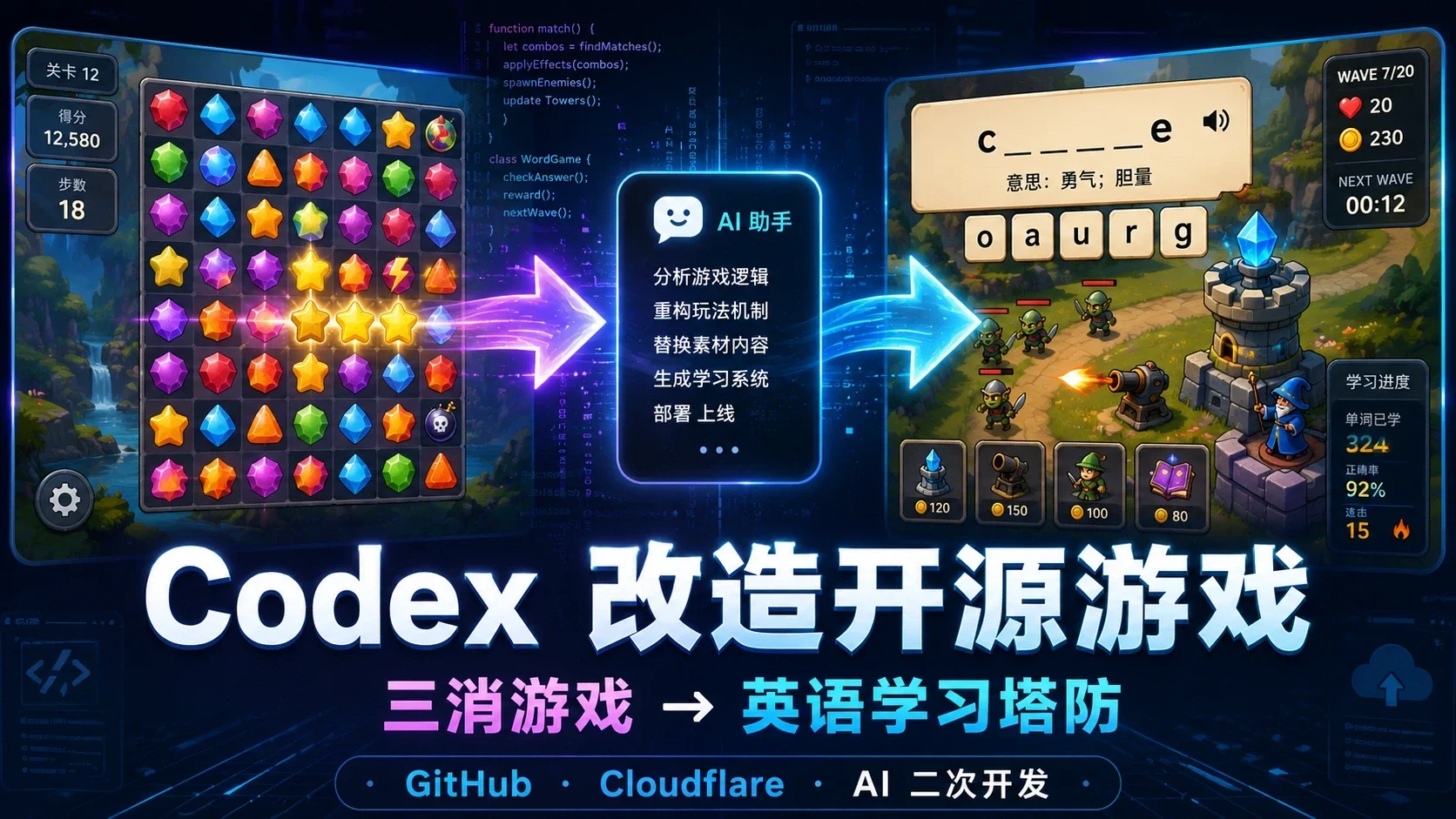 AI 创造实践 - 1 - 开源消除游戏二次开发