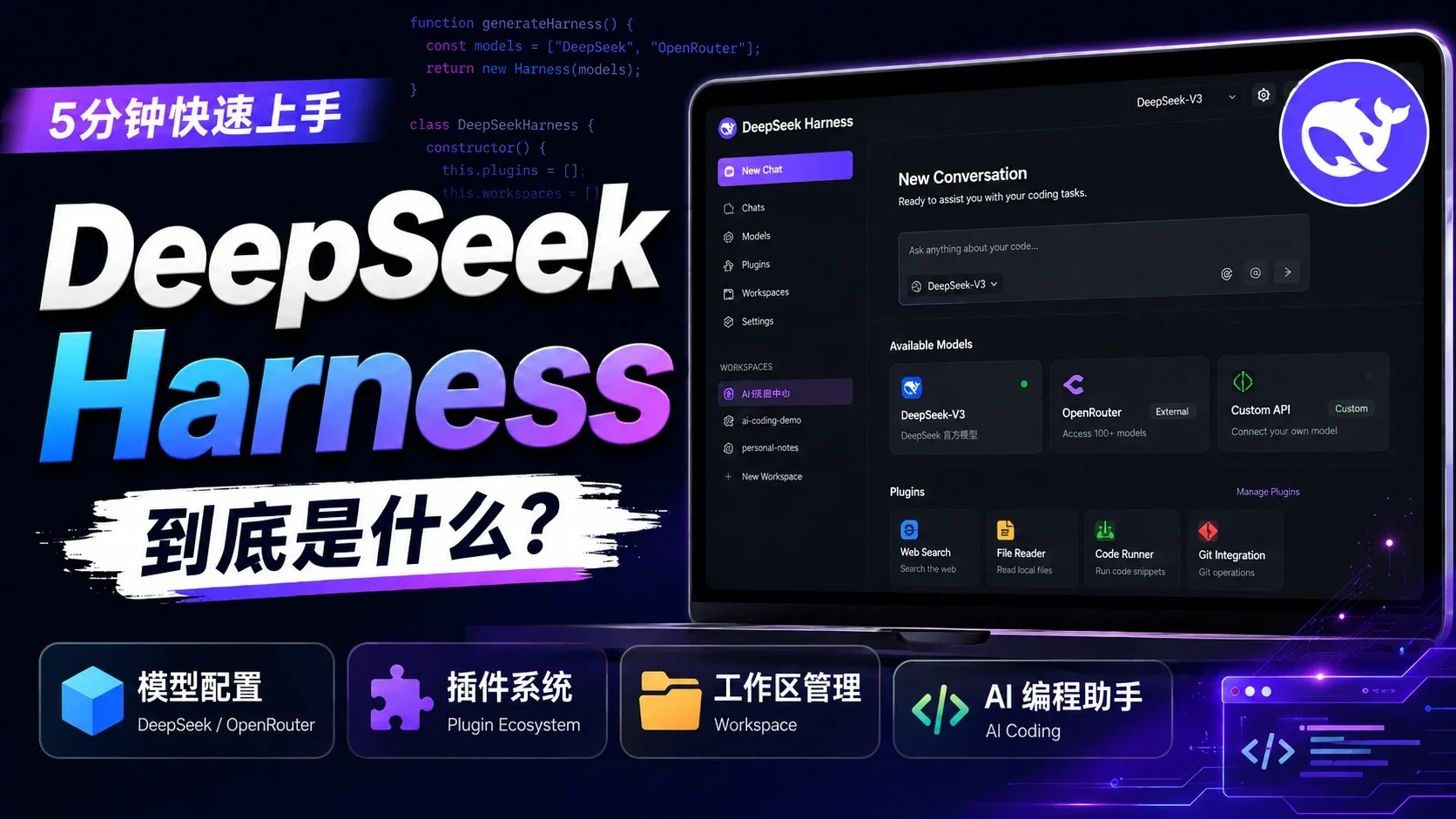 AI Agent - 7：DeepSeek Harness 开箱